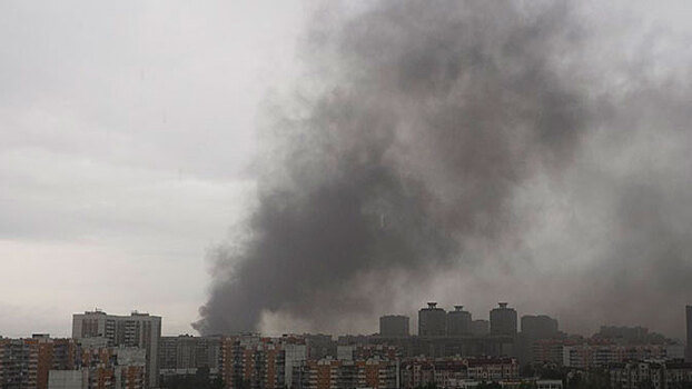 Пожар на территории завода на юго-востоке Москвы ликвидирован