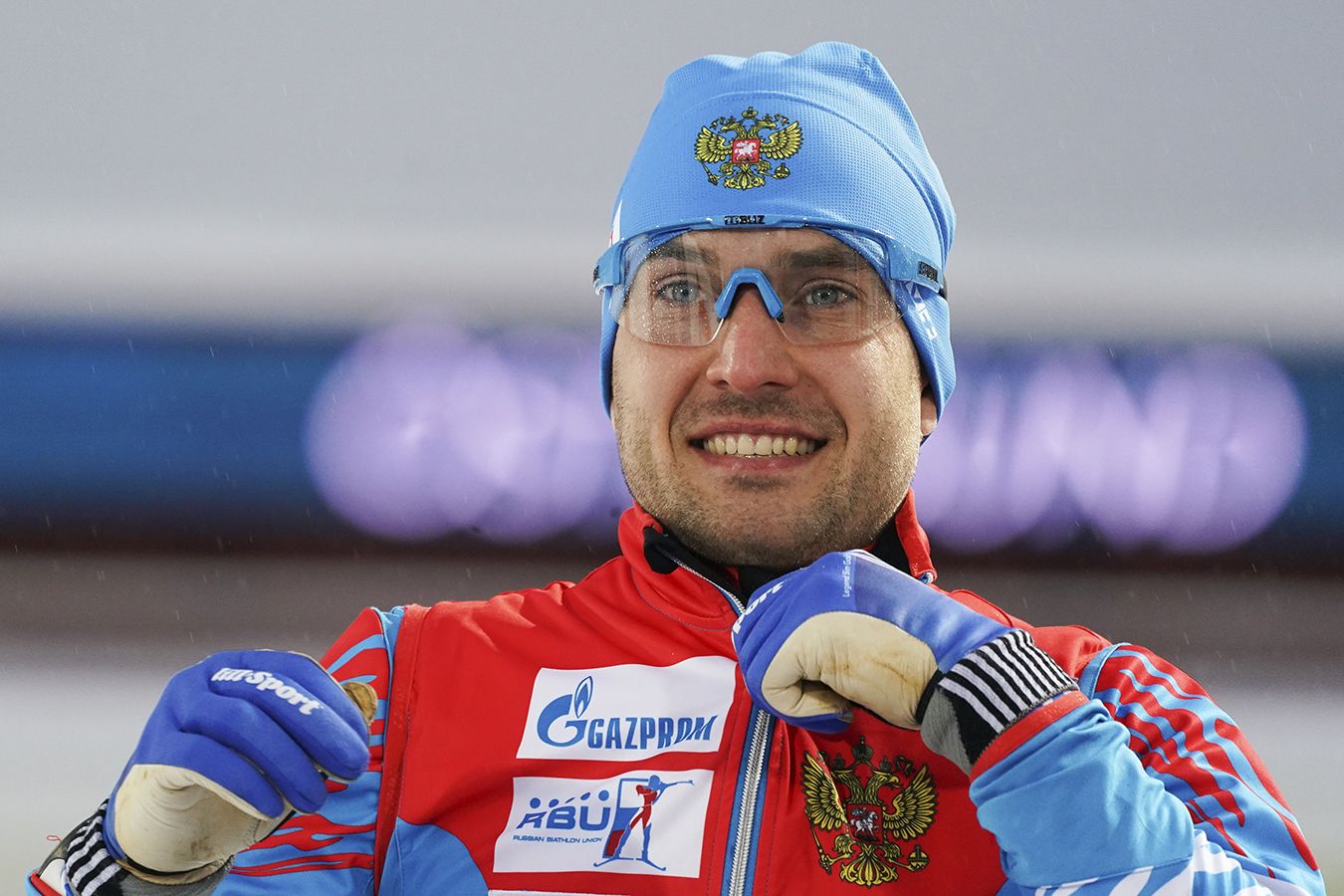 Евгений Гараничев в последней гонке в карьере стал победителем мужской эстафеты на ЧР
