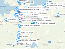 В интернете появилась карта камер на дорогах Петербурга и Ленобласти