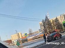 Утро 11 февраля в Курске началось с ДТП на Ленина