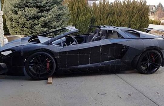 Авто Lamborghini Aventador напечатали на 3D-принтере