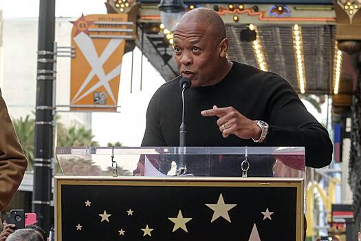 Dr. Dre получил звезду на Аллее славы в Голливуде