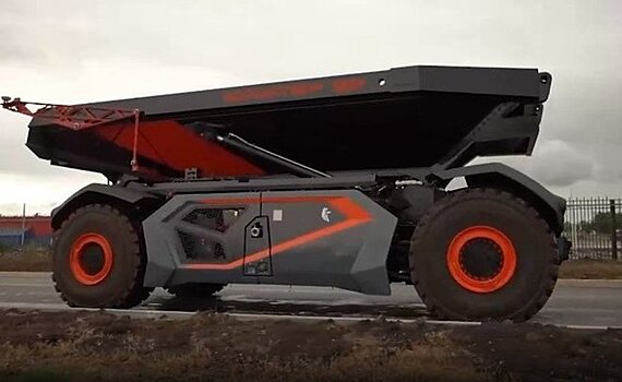 КАМАЗ представил первый карьерный беспилотный самосвал "Юпитер 30"