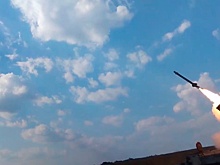 Бойцы показали пуски ракет ЗРК «Стрела-10М» по БПЛА в Запорожской области