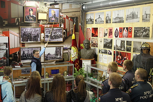 Экспозиция пожарно-спасательной службы Москвы – частичка исторического наследия столицы
