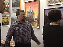 В ДК «Подмосковье» открылась юбилейная выставка картин Владимира Панова