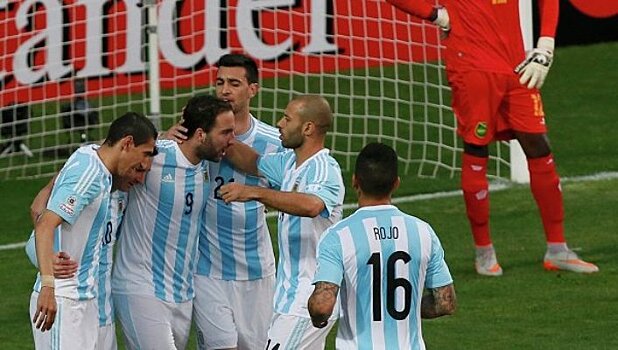 Сборная Аргентины победила в матче Кубка Америки
