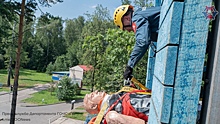 В Пожарно-спасательном центре города Москвы назвали лучших спасателей-альпинистов