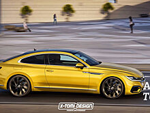Купе Volkswagen Arteon является увлекательной альтернативой Audi A5