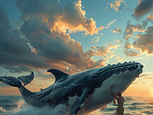 В Териберке туристы не смогли увидеть китов из-за сильного снегопада