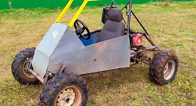 «Злая газонокосилка» из народа, она же «Самопальный» багги из подручных средств для экстремалов