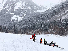 В КЧР нашли тела двух туристов, погибших после схода лавины