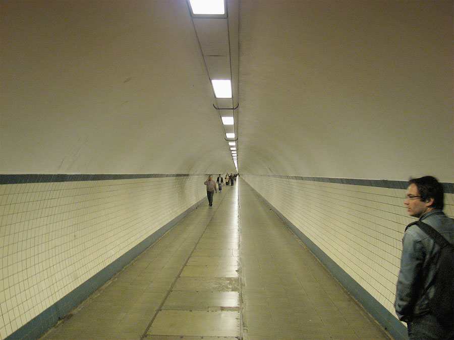 Туннель Св. Анны, Антверпен, Бельгия