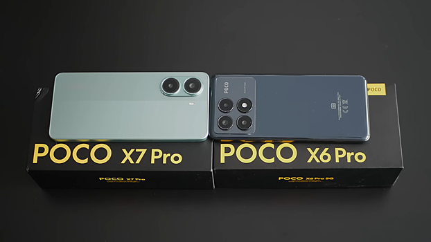 Poco X7 Pro сравнили с прошлогодним X6 Pro и выбрали лучший