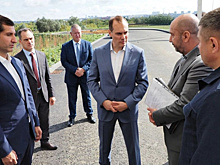 Здунов раскритиковал темпы строительства дороги по ул. Строительной