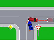 Изучаем ПДД. Кто виновен в аварии?