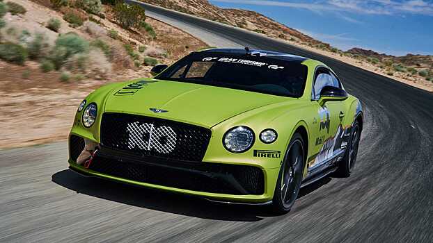 Bentley Continental GT установил новый рекорд Пайкс Пик