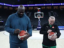 Шакил О'Нил встретился с президентом Турции Эрдоганом