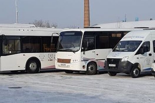 В Красноярске презентовали большой автопарк для транспорта Универсиады