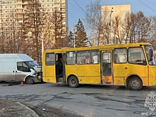 В Иваново столкнулись два автобуса, пострадали шесть человек