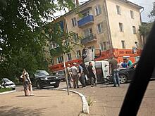 Машина скорой помощи перевернулась после столкновения с иномаркой в центре Читы