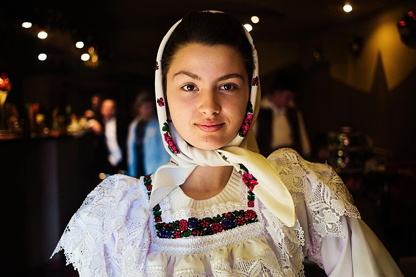 Девушка из Марамуреша (Румыния)