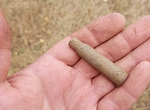 В Прикамье агрономы случайно обнаружили окоп и гильзу времен Гражданской войны