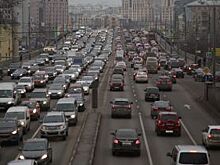 В Петербурге семибальные пробки из-за визита Медведева