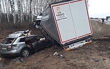 Шесть человек погибли при столкновении грузовика и легковушки в Шиловском районе