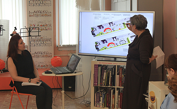 Дизайн-проект Криводановской библиотеки прошел защиту