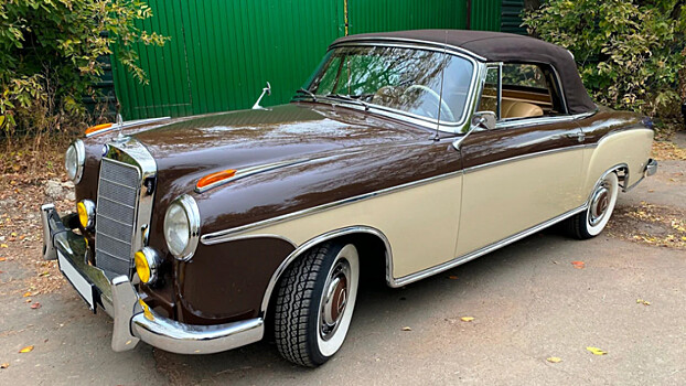 Раритетный кабриолет Mercedes-Benz 220 SE выставили на продажу