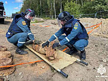 В Ленобласти авиабомбу времен ВОВ обнаружили около железнодорожных путей