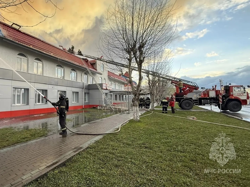 Пожар на улице Радужной в «Спутнике» полностью ликвидирован