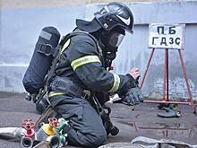 Грузовик загорелся на внешней стороне 48-го километра МКАД