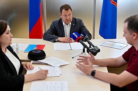 Максим Егоров провёл традиционный еженедельный приём граждан