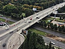 В мэрии рассказали, когда на эстакадном мосту откроют движение по всем полосам