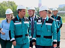 Владимир Мазур запустил новые очистные сооружения на Томском нефтехимическом комбинате