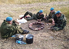 Патриотические сборы «Уральский десант» для юнармейцев продолжаются в Екатеринбурге