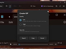 В Windows 11 появилась функция создания GIF-файлов