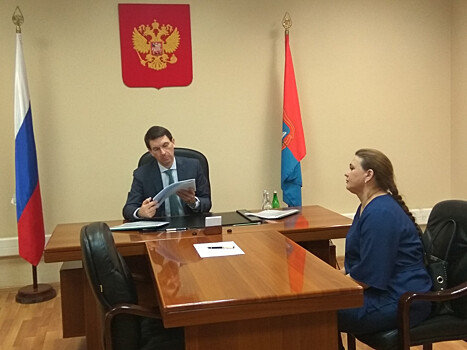 Представитель президента РФ в ЦФО Игорь Щёголев провел личный прием граждан в Тамбове