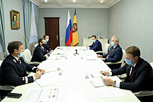 Пензенский губернатор провел встречу с начальником КбшЖД