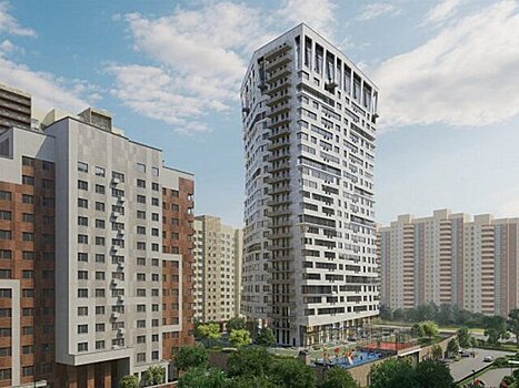 Жилой дом в форме призмы на 165 квартир ввели в эксплуатацию на юго-западе Москвы