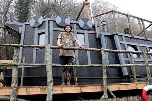 Незаконный пиратский корабль построили в Англии