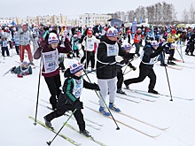На «Лыжню России» в Нижнем Новгороде вышли более 400 семей