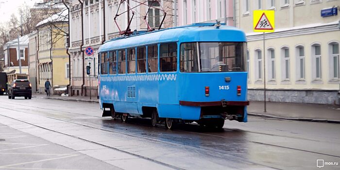 Капитальный ремонт трамвайных путей проведут в районах Сокольники и Алексеевский