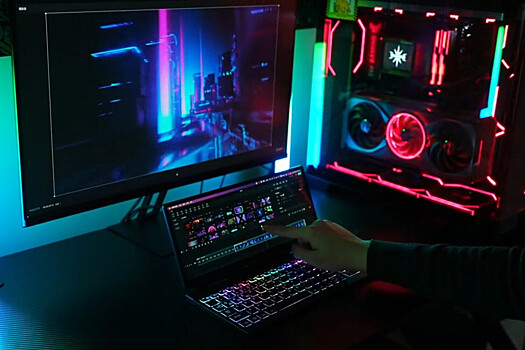 Представлена клавиатура со встроенным 4K-дисплеем