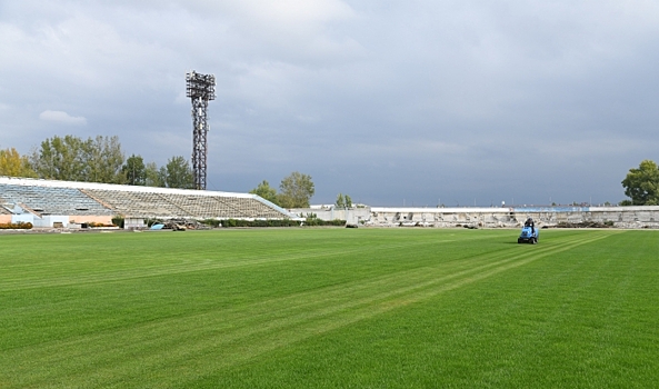 В Волгограде отреставрируют центральный вход стадиона «Трактор»
