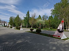 Жителей и гостей Коркино в парке имени Федько встречают маршалы Победы