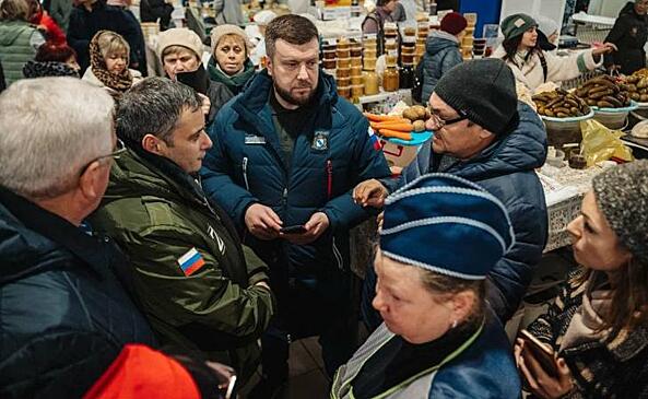 Хинштейн не увидел роста цен, посетив Северный рынок Курска