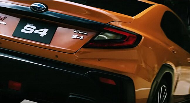 Марка Subaru показала WRX S4 2022 года со значком STI для Японии